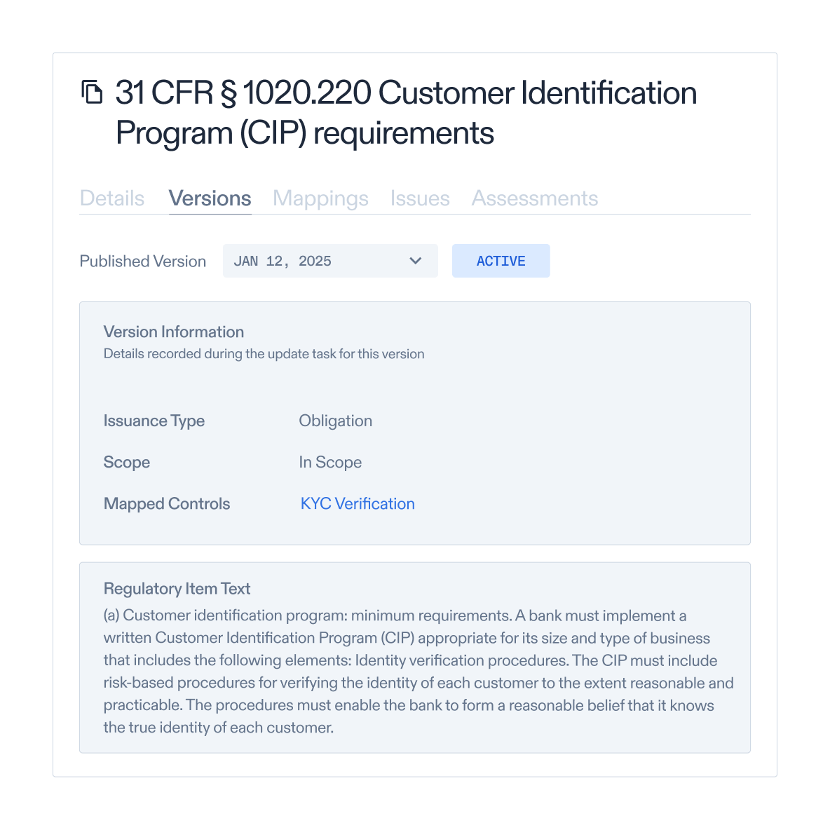 Unify regulatory content and alerts