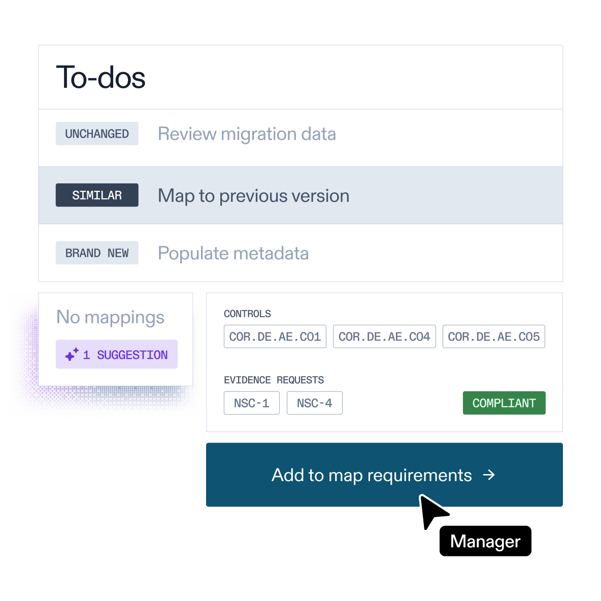 Ensure continuous compliance using AuditBoard frameworks library